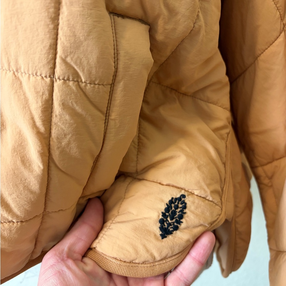 Fp Movement Pippa Packable Pullover Camel Tan Sna… - image 8